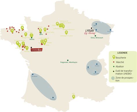 Carte des points de vente PMU en France