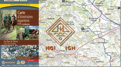 Carte interactive des itinéraires équestres