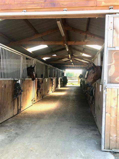 Gîte d'étape proposant des installations pour chevaux