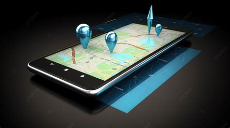 Smartphone affichant une carte GPS avec un itinéraire équestre