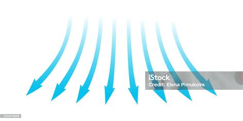 Illustration montrant le flux d'air à travers un protège-boulet Veredus, avec des flèches indiquant l'entrée et la sortie de l'air