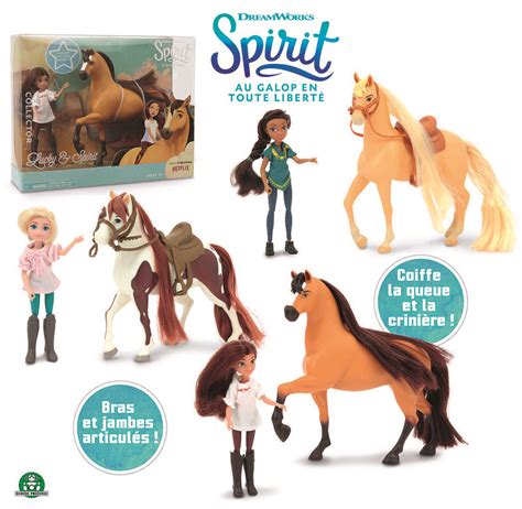 Ensemble de produits dérivés de Spirit : Au galop en toute liberté