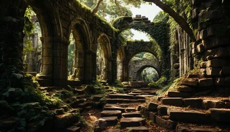 Ruines d'une ancienne abbaye