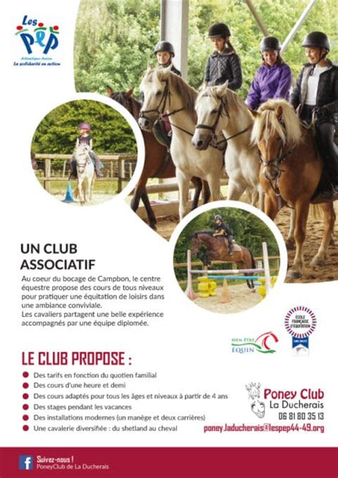 Affiche promotionnelle du Poney Club