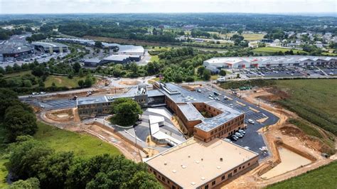 Vue aérienne du site de La Boulerie avec ses infrastructures équestres