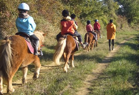 Enfants faisant une balade à poney Shetland