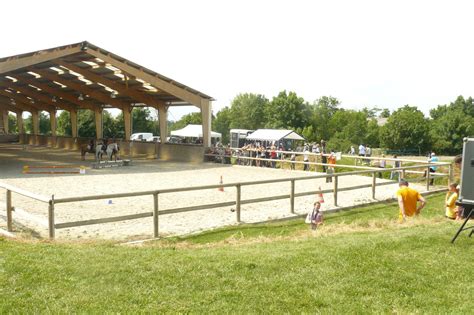 Manège sécurisé pour poneys