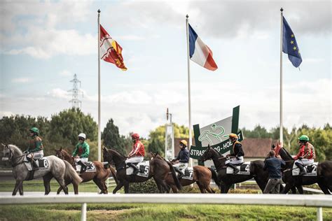 Plan schématique de l'hippodrome de Strasbourg-Hoerdt