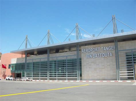 Intérieur du terminal de l'aéroport Tanger Ibn Battouta