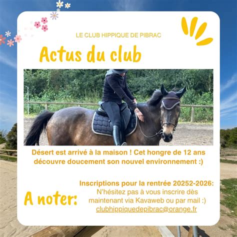 Plan des infrastructures du club hippique