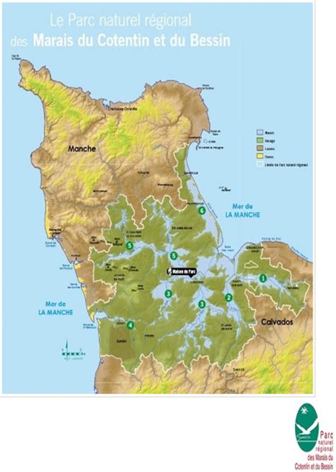 Vue panoramique du Parc Naturel Régional du Cotentin et du Bessin