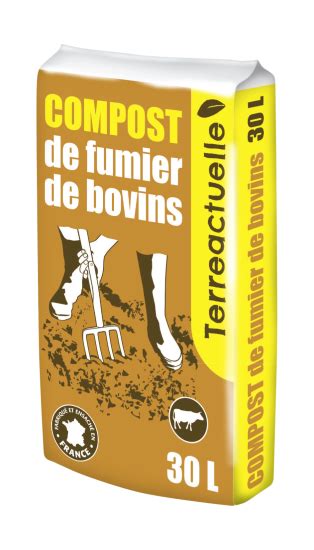 Sacs de compost de fumier de bovin en vente