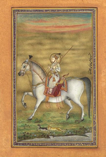 Miniature indienne du Bouraq