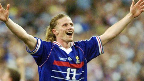 Emmanuel Petit célébrant son but en finale de la Coupe du Monde 1998
