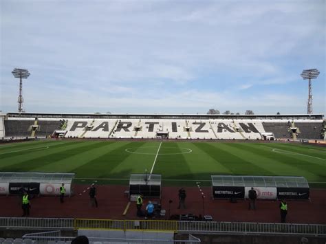 Stade Marakana et stade Partizan
