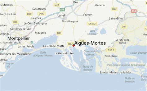 Carte situant Aigues-Mortes et Le Grau-du-Roi