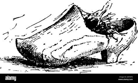 Illustration d'un sabot de caleche ancien
