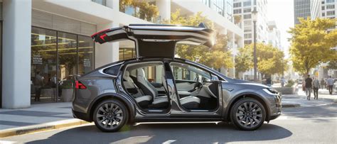 Portes arrière papillon Tesla Model X