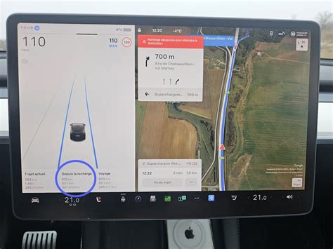 Indicateur de consommation Tesla Model X