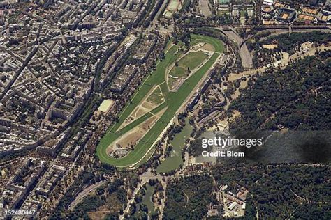 Vue aérienne de l'hippodrome d'Amiens
