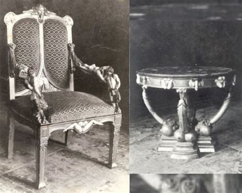 Mobilier érotique attribué à Catherine II