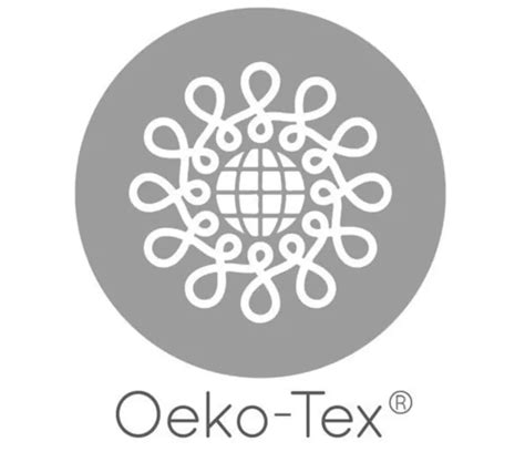 Logos des certifications textiles durables (OEKO-TEX, GOTS, GRS)