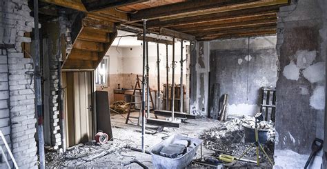 Une maison en cours de rénovation