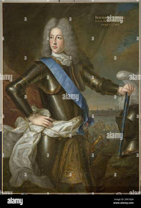 Portrait de Louis-Henri de Bourbon, Prince de Condé