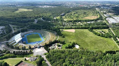 Vue aérienne de l'Hippodrome du Béquet à La Teste-de-Buch