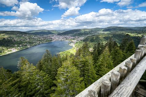 Vue panoramique des Vosges et de la vallée de Sainte-Marie-aux-Mines