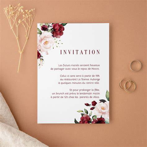 Exemples de cartes d'invitation d'anniversaire originales