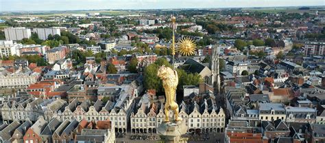 Plan de la ville d'Arras montrant l'Avenue de l'Hippodrome