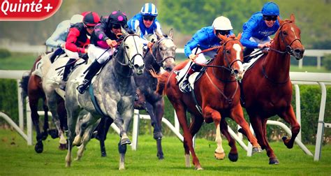 Tableau des partants d'une course hippique