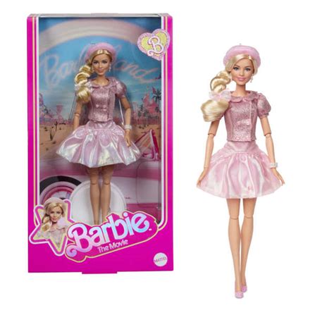 Barbie en tenue de ballet rose, prête à danser