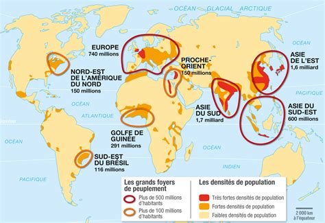 Carte de la répartition des tectites australasiennes