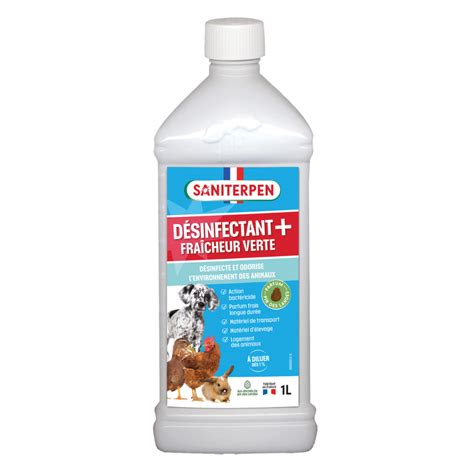 Bouteille de désinfectant pour poulailler