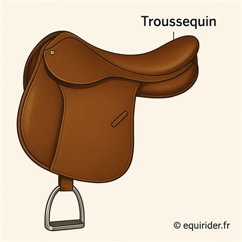 Comparaison schématique de la répartition de la pression d'une selle avec arçon et d'une selle sans arçon