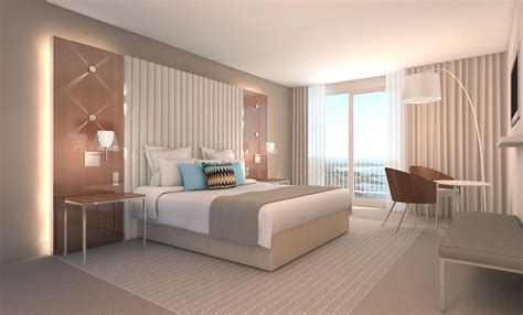 Intérieur d'une chambre d'hôtel moderne et confortable