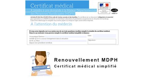 Diagramme expliquant le cycle de renouvellement du certificat médical