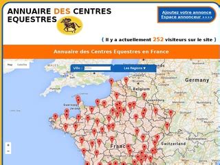Carte interactive des centres équestres autour de Noyelles-sous-Lens