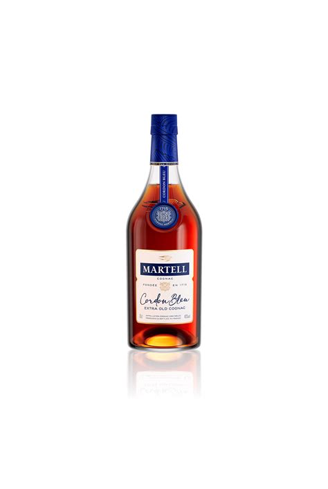 Bouteille de Cognac Martell Cordon Bleu