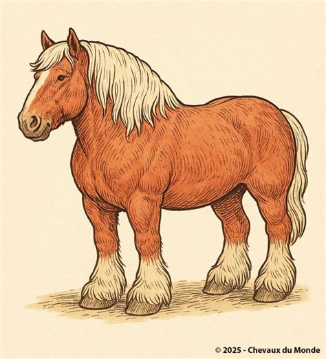 Illustration d'un cheval de trait tirant une péniche sur un canal