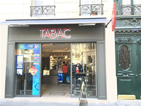 Façade d'un bureau de tabac/PMU