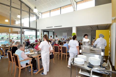 Salle à manger d'un internat