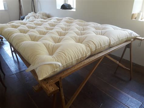 Structure interne d'un matelas en crin de cheval