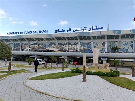 Vue aérienne de l'aéroport Tunis-Carthage