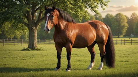 Cheval sur un sentier de campagne