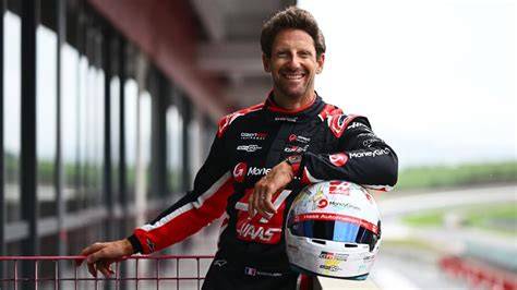 Romain Grosjean en karting