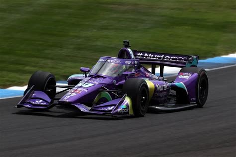 Romain Grosjean dans une monoplace IndyCar