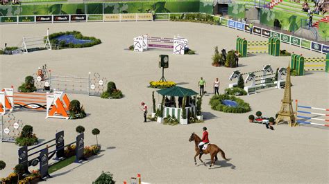 Carrière de saut d'obstacles avec matériel neuf